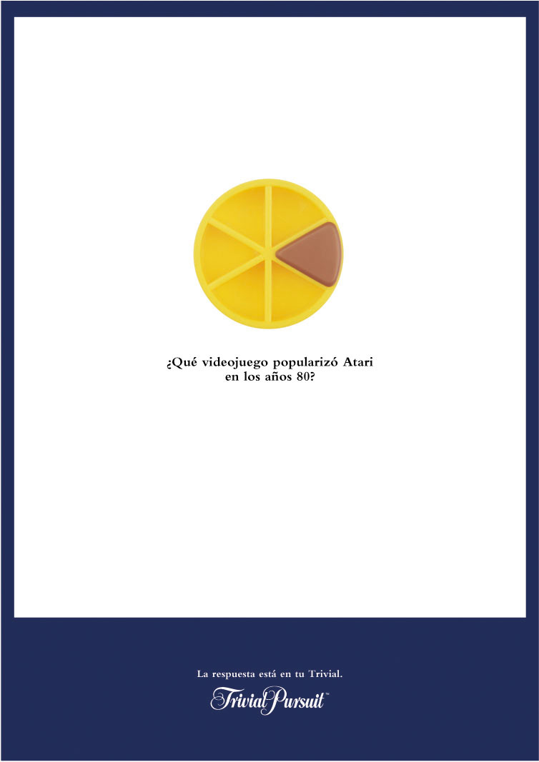 Gráfica de campaña para Trivial: Pac-Man.